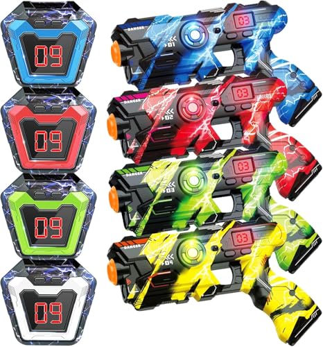 Laser Tag Guns Toys Set of 4 2140E von Kukiwhy