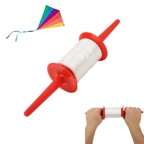 Kukyller Kite Spool, Kite Strings Reel Wickler Wickelbrettländer Griff Outdoor Sports Tool für Schulgeburtstag Camping Party Kukyller Kite Spool, Kite Strings Reel Wickler Wickelbrettländer Griff Outdoor Sports Tool für Schulgeburtstag Camping Party von Kukyller