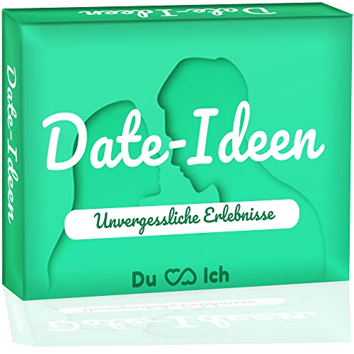 Kulinu Date-Ideen - Geschenk für den Partner - Kartenspiel Paare - Spiel Geschenkidee als Paar - Paarspiele Fragespiel für Zwei Personen - Spiel zu Zweit von Kulinu