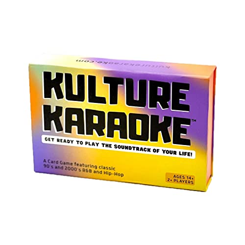 Kulture Karaoke - Musikkartenspiel für Erwachsene. von Kulture Karaoke