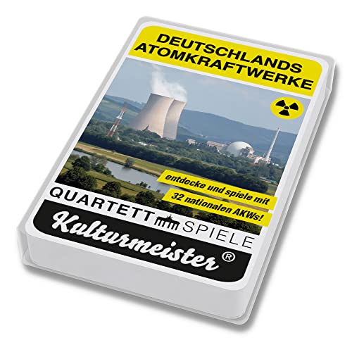 Kulturmeister Quartett Kartenspiel Deutschlands Atomkraftwerke - das Spiel zum Abschalten Kulturmeister Quartett Kartenspiel Deutschlands Atomkraftwerke - das Spiel zum Abschalten von Kulturmeister