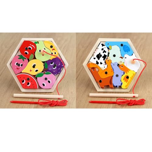 Kulveanju Holzpuzzle 3 4 5 Jahr Kulveanju Holzpuzzle 3 4 5 Jahr von Kulveanju