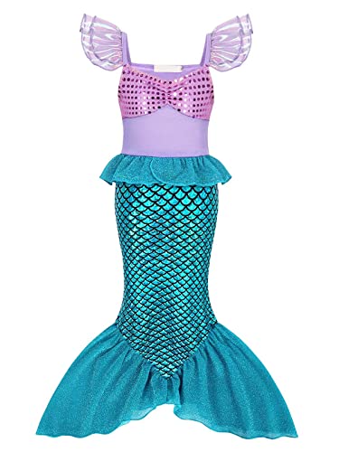 KumSoomliy Meerjungfrauenkostüm für Kinder, Prinzessinnenkostüme für Mädchen, Geschenk, kleine Meerjungfrau, Verkleidung für Mädchen, Halloween, Geburtstag, Party, Prinzessin, Arielle, Märchen, KumSoomliy Meerjungfrauenkostüm für Kinder, Prinzessinnenkostüme für Mädchen, Geschenk, kleine Meerjungfrau, Verkleidung für Mädchen, Halloween, Geburtstag, Party, Prinzessin, Arielle, Märchen, von KumSoomliy