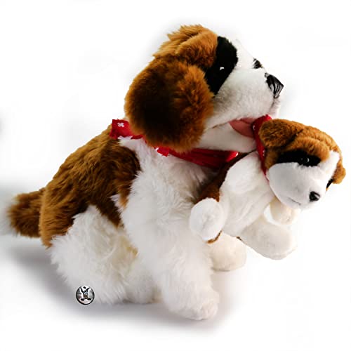 Bernhardiner Mama Frieda mit Baby Plüschhunde-Set Plüschtier Kuscheltier Plüschhund Bernhardiner Mama Frieda mit Baby Plüschhunde-Set Plüschtier Kuscheltier Plüschhund von Kuscheltiere.biz