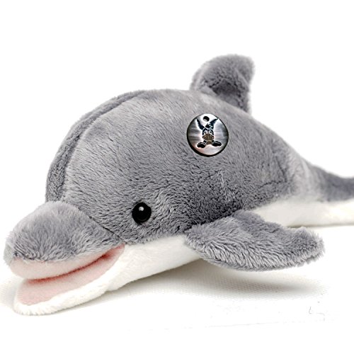 Delfin Kuscheltier Dolphin grau 26 cm Plüschtier Loopy - Kuscheltiere*biz von Kuscheltiere.biz