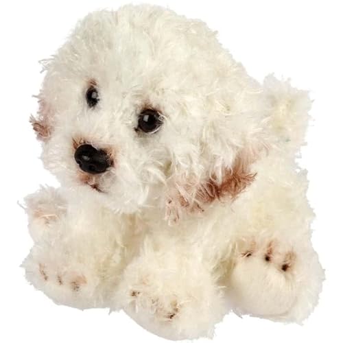 Doodle Pudel Bichon Frise Kuscheltier Hund Plüschtier Schnuffelhund Waffles von Kuscheltiere.biz