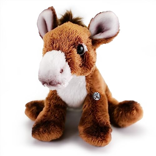Esel braun Kuscheltier Plüschtier Plüscheselchen sitzend Ronja Esel braun Kuscheltier Plüschtier Plüscheselchen sitzend Ronja von Kuscheltiere.biz