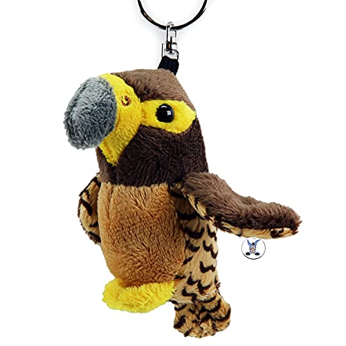 Falke Schlüsselanhänger Plüsch Greif Vogel Kuscheltier Anhänger braun BJARNE Falke Schlüsselanhänger Plüsch Greif Vogel Kuscheltier Anhänger braun BJARNE von Kuscheltiere.biz