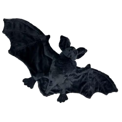 Fledermaus Kuscheltier Flughund schwarz XXL Plüschtier 73 cm HELSY von Kuscheltiere.biz