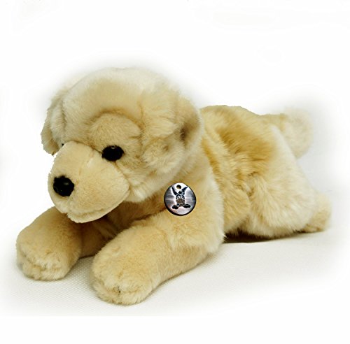 Golden Retriever Kuscheltier liegend 29 cm Plüschtier Hund FINJA von Kuscheltiere.biz