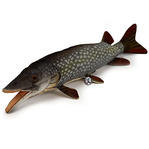 Hecht Premium Fisch Raubfisch Plüschtier Dekotier Esox - Kuscheltiere*biz von Kuscheltiere.biz