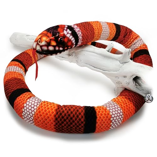 Korallenotter Kuscheltier Schlange Korallenschlange Giftschlange 150 cm Königsnatter Plüschtier Chilly - Kuscheltiere*biz von Kuscheltiere.biz