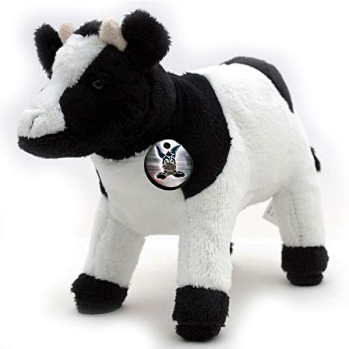 Kuh Kuscheltier schwarz-weiß Plüschtier Holstein-Rind Fleckvieh ROSI - Kuscheltiere*biz von Kuscheltiere.biz