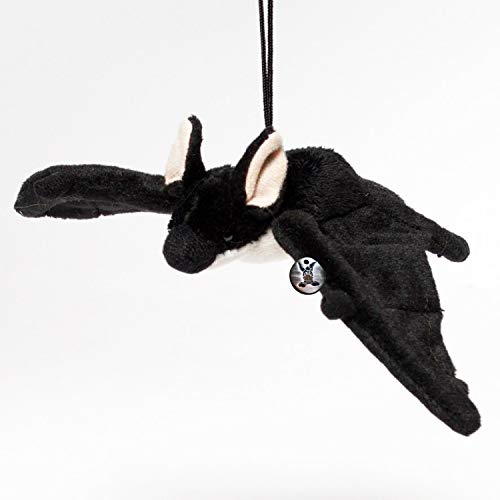 Kuscheltier Fledermaus schwarz Langohrfledermaus Alpenlangohr Plüschtier Zelda - Kuscheltiere*biz von Kuscheltiere.biz