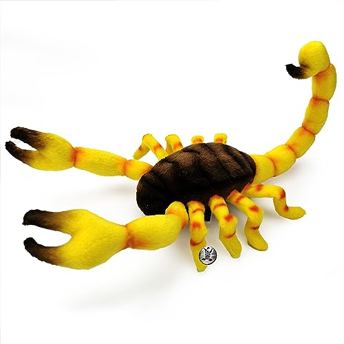 Kuscheltiere.biz Skorpion Premium Plüschtier Mittelmeerskorpion gelb Dekotier LEIURUS Kuscheltiere.biz Skorpion Premium Plüschtier Mittelmeerskorpion gelb Dekotier LEIURUS von Kuscheltiere.biz