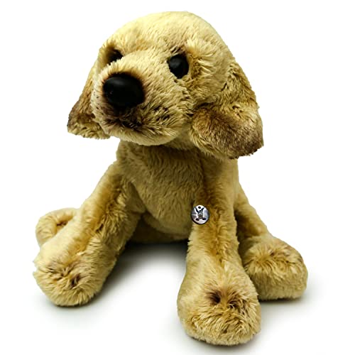 Labrador Kuscheltier Hund Retriever Hellbraun Plüschtier Schnuffelhund Baily - Kuscheltiere*biz von Kuscheltiere.biz