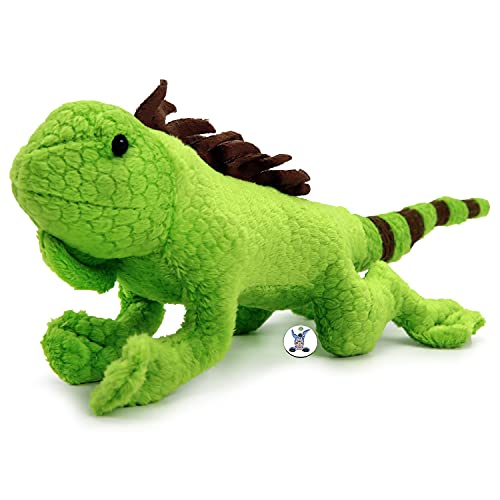 Leguan Kuscheltier Echse Bartagame grün 36 cm Plüschtier LANZELOT - Kuscheltiere*biz von Kuscheltiere.biz
