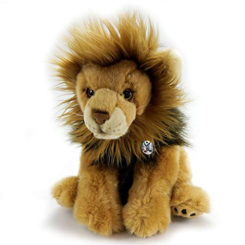 Löwe Kuscheltier sitzend 28 cm hoch Großkatze Raubkatze Plüsch * Samba von Kuscheltiere.biz