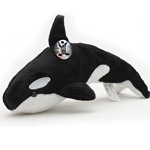 Orca Kuscheltier Wal Schwertwal Delfin Plüschtier 22 cm Willy - Kuscheltiere*biz von Kuscheltiere.biz