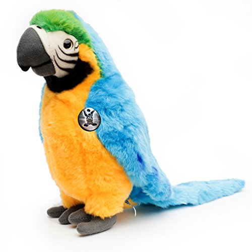 Papagei Kuscheltier gelb blau Plüschtier Gelbbrustara KAIKO Papagei Kuscheltier gelb blau Plüschtier Gelbbrustara KAIKO von Kuscheltiere.biz
