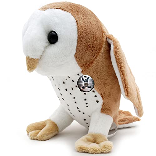 Schleiereule Kuscheltier Eule Vogel Greif Plüschtier FJODOR - Kuscheltiere*biz von Kuscheltiere.biz