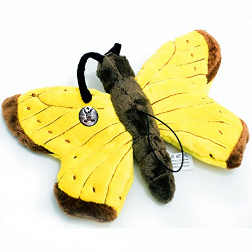 Schmetterling Kuscheltier Falter gelb Insekt Butterfly Plüschtier METTY - Kuscheltiere*biz von Kuscheltiere.biz