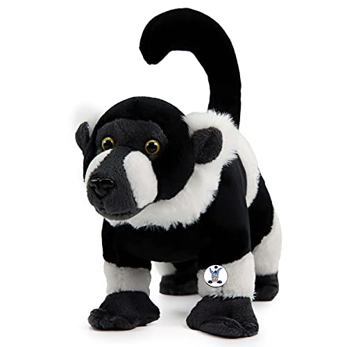 Schwarzweißer Vari Kuscheltier AFFE Lemur Plüschtier Plüschlemur MADHAVI - Kuscheltiere*biz Schwarzweißer Vari Kuscheltier AFFE Lemur Plüschtier Plüschlemur MADHAVI - Kuscheltiere*biz von Kuscheltiere.biz