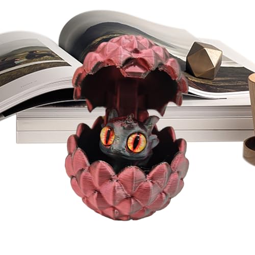 Kustimantu 3D -gedrucktes Drachenei, Dragon Egg Fidget Toy | Flexible dekorative Figuren Wohnkultur - Ästhetische Hauseinrichtung Dekoration für Wohnzimmer Schlafzimmer Küche Essen Kustimantu 3D -gedrucktes Drachenei, Dragon Egg Fidget Toy | Flexible dekorative Figuren Wohnkultur - Ästhetische Hauseinrichtung Dekoration für Wohnzimmer Schlafzimmer Küche Essen von Kustimantu