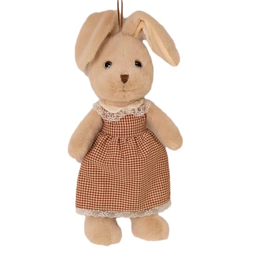 Kustimantu Ausgestopfter Kaninchen, Hasen ausgestopftes Tier - Weiche Schlafenszeitpuppe,Langes Stofftiere Hugger Ostern Lang-Puppe zum Thanksgiving -Geburtstag Weihnachten von Kustimantu