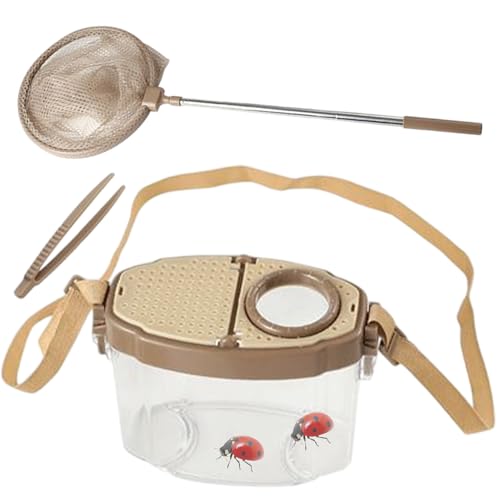 Kustimantu Butterfly Collection Kit, Butterfly Catcher Kit,Mehrzweckfeierfänger Kids Adventure Set | Nature Explorer Kit Vielseitige Explorationssatz für Fische Libellen von Kustimantu