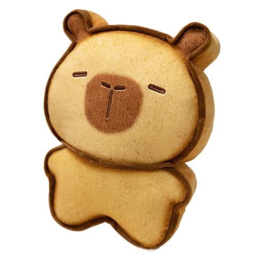 Kustimantu Capybara Stofftiere, Capybara Plüschpuppe, Cartoon Capybara Wurfkissen Puppe, Plüsch Stoff Home Dekoration für Couch, Wohnzimmer, Kinderzimmer, Auto und Schlafzimmer von Kustimantu