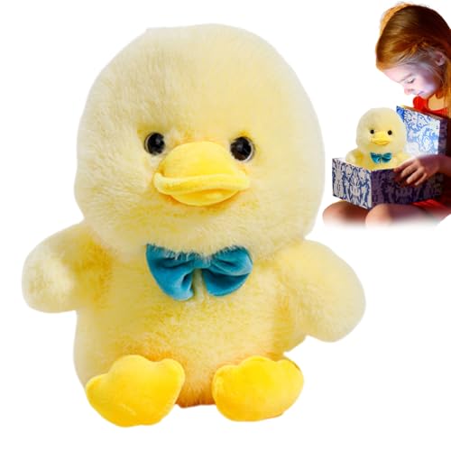 Kustimantu Entenplüsch, Stoffteg | 11,81 Zoll kleine Plüschpuppen Ducks | Baby schlafender Kumpel, Sofa -Kissen, Spielzeug Kissen für themenbezogene Partys Valentinstag von Kustimantu