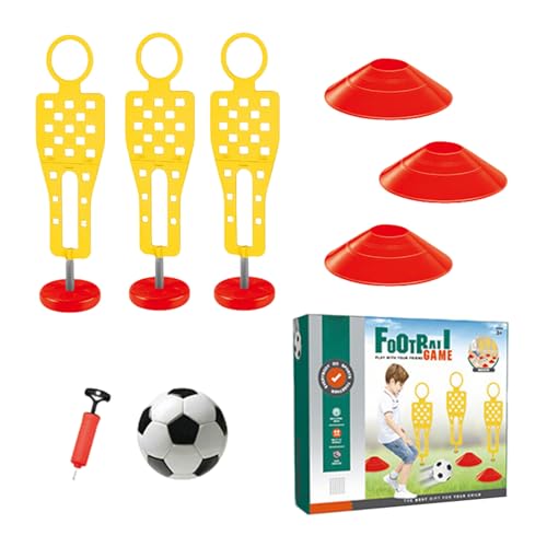 Kustimantu Fußball Training | Sport Trainingszubehör | Mehrspieler Lernspielzeug Kinderfußball Hindernisparcours Set Für Outdoor Garten Familie Indoor Zuhause Mädchen Kustimantu Fußball Training | Sport Trainingszubehör | Mehrspieler Lernspielzeug Kinderfußball Hindernisparcours Set Für Outdoor Garten Familie Indoor Zuhause Mädchen von Kustimantu