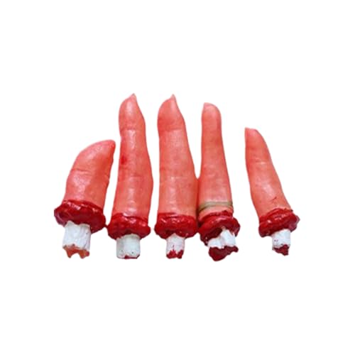 Kustimantu Halloween Fake Prothese | Gruselige Abgetrennte Halloween Prothese | Decorativ Grusel Cosplay Requisiten Für Geisterhaus Escape Room Schulaufführung Partyzubehör von Kustimantu