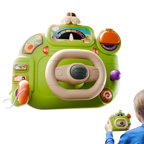 Kustimantu Kinder Lenkrad Spielzeug, Spielzeug-Lenkrad Mit Simuliertem Fahrcontroller, Pädagogischer Fahrcontroller Für, Mädchen & Familie Kustimantu Kinder Lenkrad Spielzeug, Spielzeug-Lenkrad Mit Simuliertem Fahrcontroller, Pädagogischer Fahrcontroller Für, Mädchen & Familie von Kustimantu