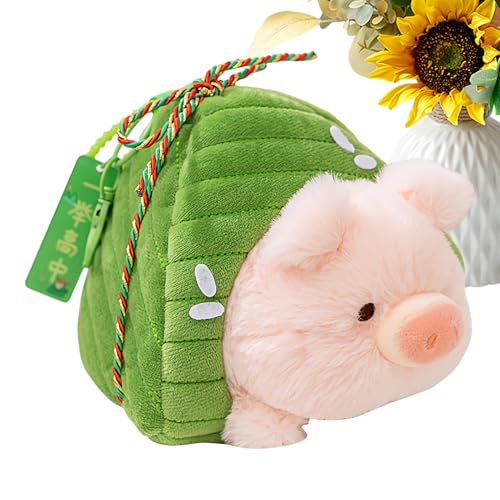 Kustimantu Plüschtiere - Plüsch Capybara In Zongzi-Form - Süßes Weiches Kuscheltier Als Geschenk Zum Drachenbootfest Ostern Geburtstag Valentinstag Für Babys Mädchen von Kustimantu