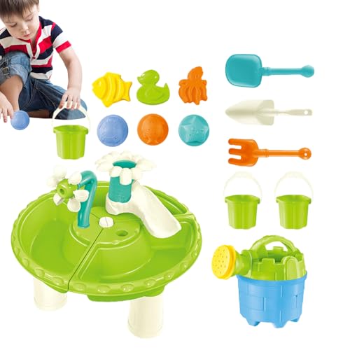 Kustimantu Sand-Wassertisch für Kinder, Kleinkind-Wassertisch | 13-teiliger Teich-Wassertisch für Kleinkinder,Wasserspielzeugzubehör, Wasserspielspielzeug für draußen, Outdoor-Aktivitätstisch für Kustimantu Sand-Wassertisch für Kinder, Kleinkind-Wassertisch | 13-teiliger Teich-Wassertisch für Kleinkinder,Wasserspielzeugzubehör, Wasserspielspielzeug für draußen, Outdoor-Aktivitätstisch für von Kustimantu