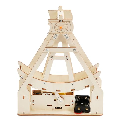 Kustimantu Schiffsgebäude Kit, Piratenschiff Spielzeug | Piratenschiff -Lehrhilfen,Wissenschaftsmodell-Experiment-Kit für 7-14 im Alter von Kustimantu