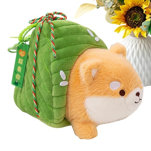 Kustimantu Stofftier,Plüsch Capybara In Zongzi-Form | Süßes Weiches Kuscheltier Als Geschenk Zum Drachenbootfest Ostern Geburtstag Valentinstag Für Babys Mädchen von Kustimantu