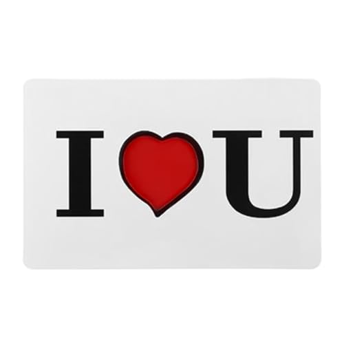 Kustimantu Zaubertricks Flick Finger Heart erscheint, Flick The Heart Magic Trick | Nahaufnahme Illusionen Mentalismus Gimmicks Zubehör, kreatives magisches Geständnis Spielzeug für den Valentinstag von Kustimantu