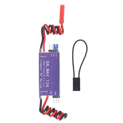Kuuleyn 8a Ubec Voltage Regulator Ubec Voltage Regulator Module 5v 6v 7.4v 8a Output 7v-25.5v 2-6s Lipo 6-16 Cell NI Mh Input Voltage Regulator Board for Rc Helicopter Kuuleyn 8a Ubec Voltage Regulator Ubec Voltage Regulator Module 5v 6v 7.4v 8a Output 7v-25.5v 2-6s Lipo 6-16 Cell NI Mh Input Voltage Regulator Board for Rc Helicopter von Kuuleyn