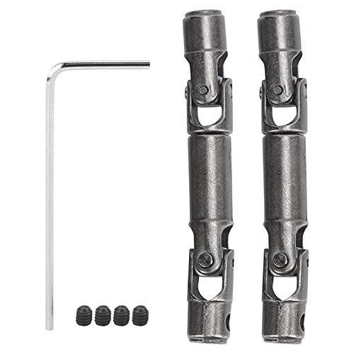 Kuuleyn Drive Shaft,Metal Cvd Drive Shaft,C44 C34 Drive Shaft Modified Military Trucks Upgrade Accessory for Wpl Rc Car von Kuuleyn