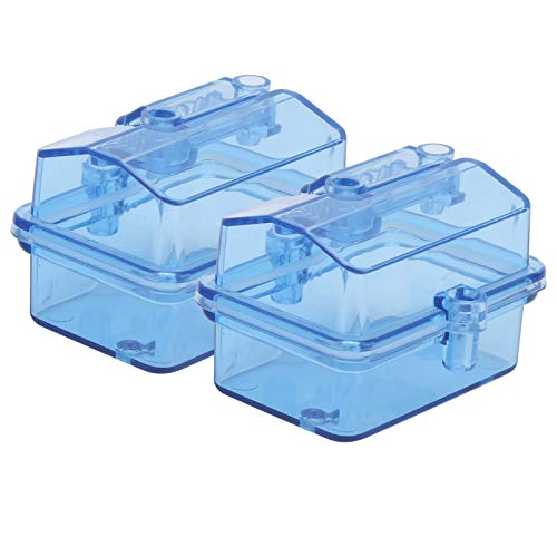 Kuuleyn Empfänger-Empfangsbox, wasserdichte Empfangsbox, 2 Sets RC-Empfängerbox, Funkempfänger-Schutz, wasserdichte Empfangsbox Für RC-Car-Boot Kuuleyn Empfänger-Empfangsbox, wasserdichte Empfangsbox, 2 Sets RC-Empfängerbox, Funkempfänger-Schutz, wasserdichte Empfangsbox Für RC-Car-Boot von Kuuleyn