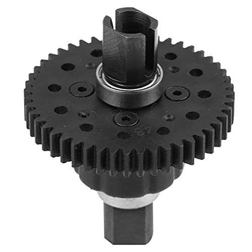 Kuuleyn RC Differential, Ferngesteuertes Modell Fahrzeugzubehör Mittleres Differential für RC Car für Buggy Truck Truggy SCT 1/8 RC Car DF- Models 6684 RC Car(48T 1.0Mo Nylon Gear) von Kuuleyn