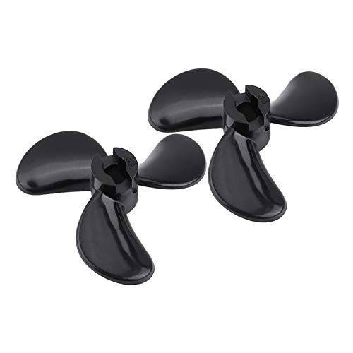 Kuuleyn RC Schiffspropeller, Bootspropeller Boot Nylon Propeller Fernbedienung Schiffsteile 3 Blätter Kunststoff RC Boot Außenbordpropeller Set Zubehör für RC Unterwasserschiff Kuuleyn RC Schiffspropeller, Bootspropeller Boot Nylon Propeller Fernbedienung Schiffsteile 3 Blätter Kunststoff RC Boot Außenbordpropeller Set Zubehör für RC Unterwasserschiff von Kuuleyn