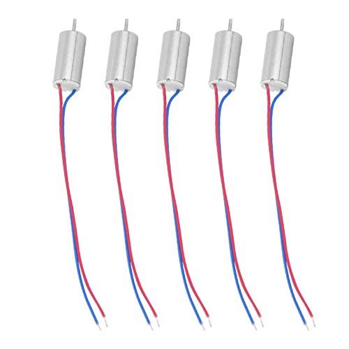 Micro Vibrating Motor, Micro Coreless Motor, Modell Motor, 5 Stück 6x12mm 3,7 V 21800 U/min für Flugzeugmodell/Spielzeug/Quadcopter Micro Vibrating Motor, Micro Coreless Motor, Modell Motor, 5 Stück 6x12mm 3,7 V 21800 U/min für Flugzeugmodell/Spielzeug/Quadcopter von Kuuleyn