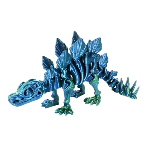 Kuxiptin Dinosaurier-3D-Anzeigespielzeug, 3D-Drucktier | Simulationstier-Lernspielzeug - Scharnierverbindungs-Dinosaurier-Skelettmodell, Simulations-Dinosaurier-Ornament von Kuxiptin