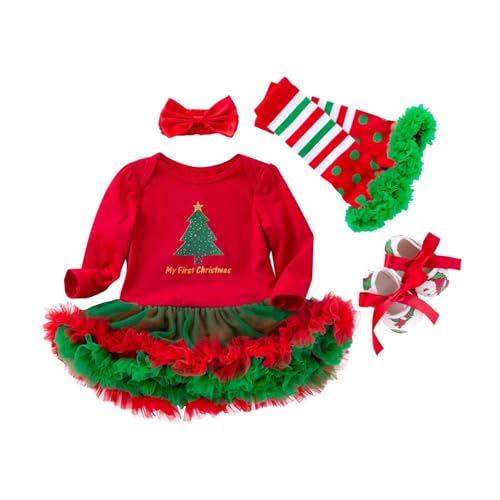 Weihnachtspulli Kinder Baby Kleidung Babyspielzeug 0 6 Monate Babykleidung Fuer Maedchen Geschenk Neugeborene Weihnachten Mein Erstes Outfit Kostü von Kwatieh