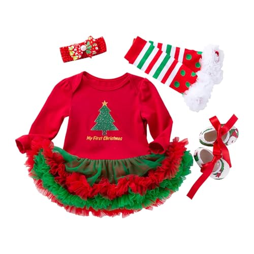 Weihnachtspulli Kinder Baby Kleidung Babyspielzeug 0 6 Monate Babykleidung Fuer Maedchen Geschenk Neugeborene Weihnachten Mein Erstes Outfit Kostü von Kwatieh