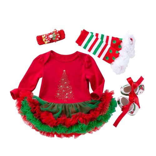 Weihnachtspulli Kinder Baby Kleidung Babyspielzeug 0 6 Monate Babykleidung Fuer Maedchen Geschenk Neugeborene Weihnachten Mein Erstes Outfit Kostü von Kwatieh